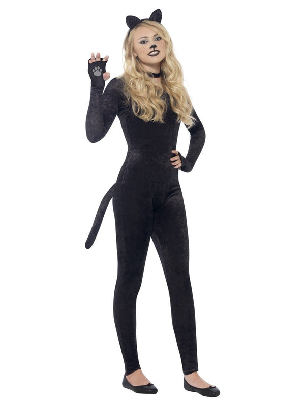Cat Costume, Black with Jumpsuit